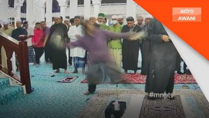 Imam dipukul lelaki kurang siuman ketika solat Subuh