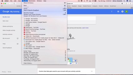How to ERASE Your Google Web History On a Mac / Desktop Computer - Basic Tutorial | New