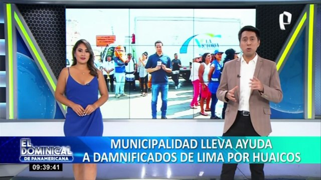 Emergencia por lluvias: Municipalidad de La Victoria lleva ayuda a damnificados por huaicos