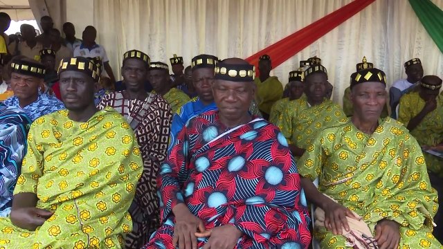 Le Premier ministre Patrick Achi pose la 1ère pierre du Lycée multisectoriel de Diabo