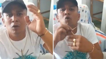 Quién es Negro Óber, quien amenaza comerciantes en video