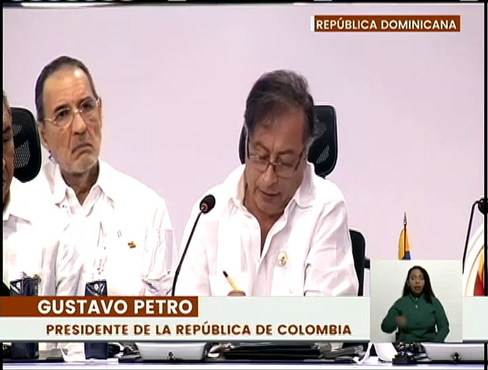 Pdte. de Colombia Gustavo Petro: "Debemos crear un sistema de banco de alimentos latinoamericano"