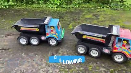 Truck Drives Through Haunted Forest