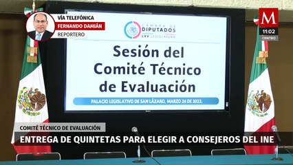 Comité Técnico de Evaluación entregará hoy las quintetas para elegir a consejeros del INE