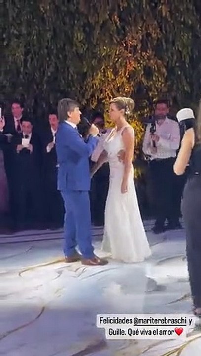 La sorpresa de Guillermo Acha a Maritere Braschi en su boda