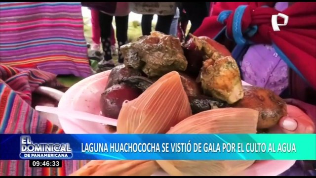 Majestuosa laguna Huachucocha: con danzas típicas se llevó a cabo el culto al agua