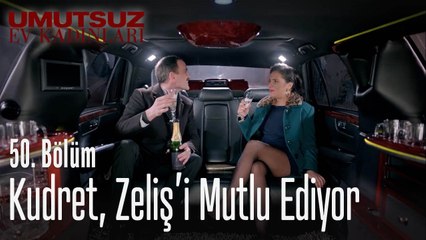 Kudret, Zeliş'i mutlu ediyor - Umutsuz Ev Kadınları 50. Bölüm