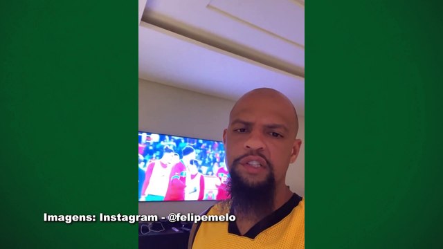 Felipe Mello, zagueiro do Fluminense, comenta sobre derrota brasileira