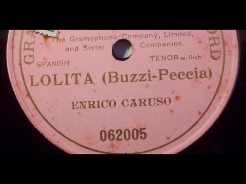 Enrico Caruso - Lolita (1908)