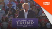 Trump anjur perhimpunan, lancar kempen Pilihan Raya Presiden 2024