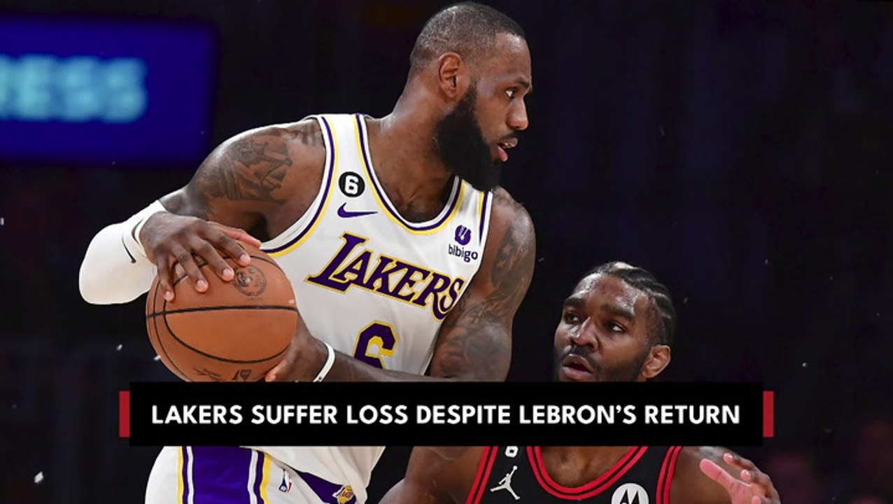 Lakers Lose in LeBron's Return, Mavericks Reeling and Dame Lillard May Be Shut Down