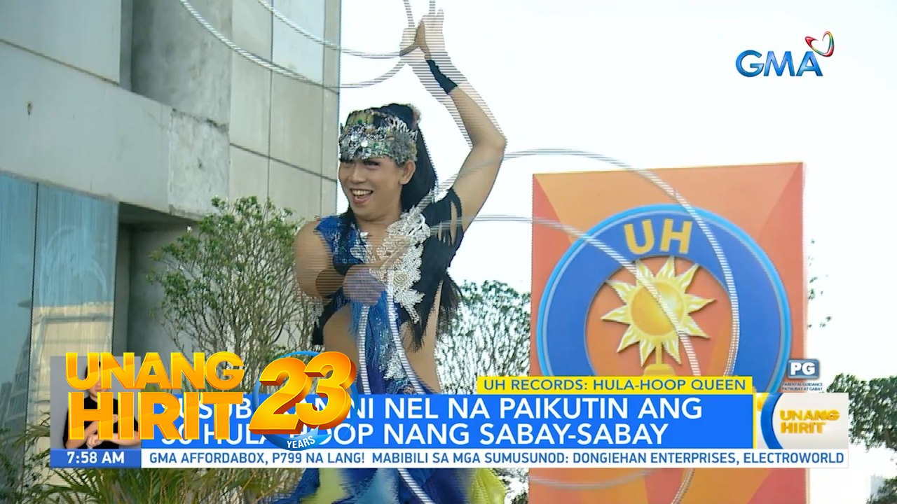 UH Records- Hula hoop artist na si Nel Baladad, susubukang i-beat ang sariling record! | Unang Hirit