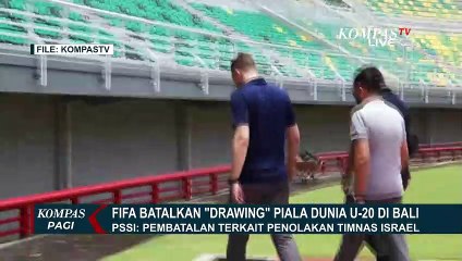 Descargar video: FIFA Batalkan 'Drawing' Piala Dunia U20 di Bali, PSSI: Terkait Penolakan Timnas Israel