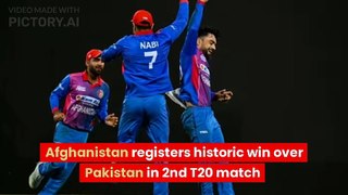 AFG VS PAK: अफगानिस्तान ने पाकिस्तान को पहली बार किसी सीरीज में हराया, दूसरा टी20 सात विकेट से अपने नाम किया