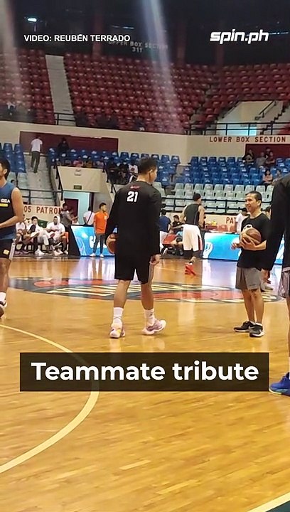 Teammate tribute 