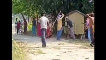 कुशीनगर: जमीनी विवाद में दो पक्षों में संघर्ष, जमकर चली लाठियां...देखें वीडियो