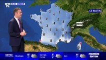 Du vent dans le sud-est et des températures en baisse sur l'ensemble du pays ce lundi