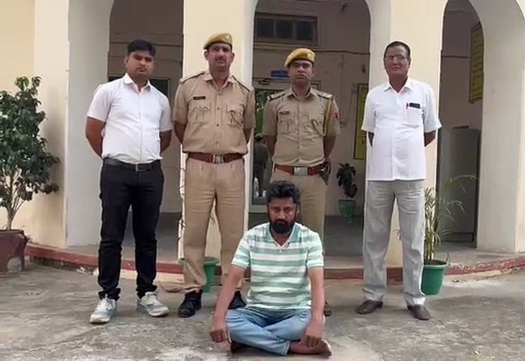 सोना लूटने का मुख्य आरोपी गिरफ्तार