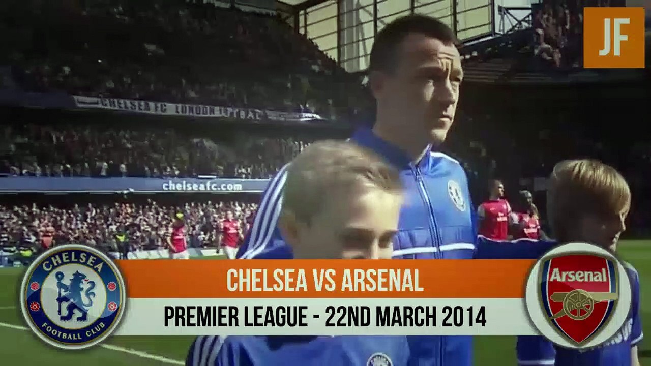 Chelsea 6-0 Arsenal  2013 _ 2014 HD