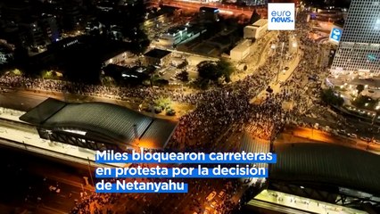 Israel | Más de medio millón de personas protesta contra cese del ministro de Defensa