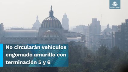 Contingencia ambiental se extiende para este lunes 27 de marzo