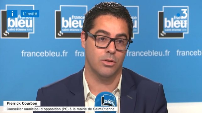 Pierrick Courbon, conseiller municipal d'opposition, dénonce l'austérité budgétaire de la mairie de Saint-Étienne