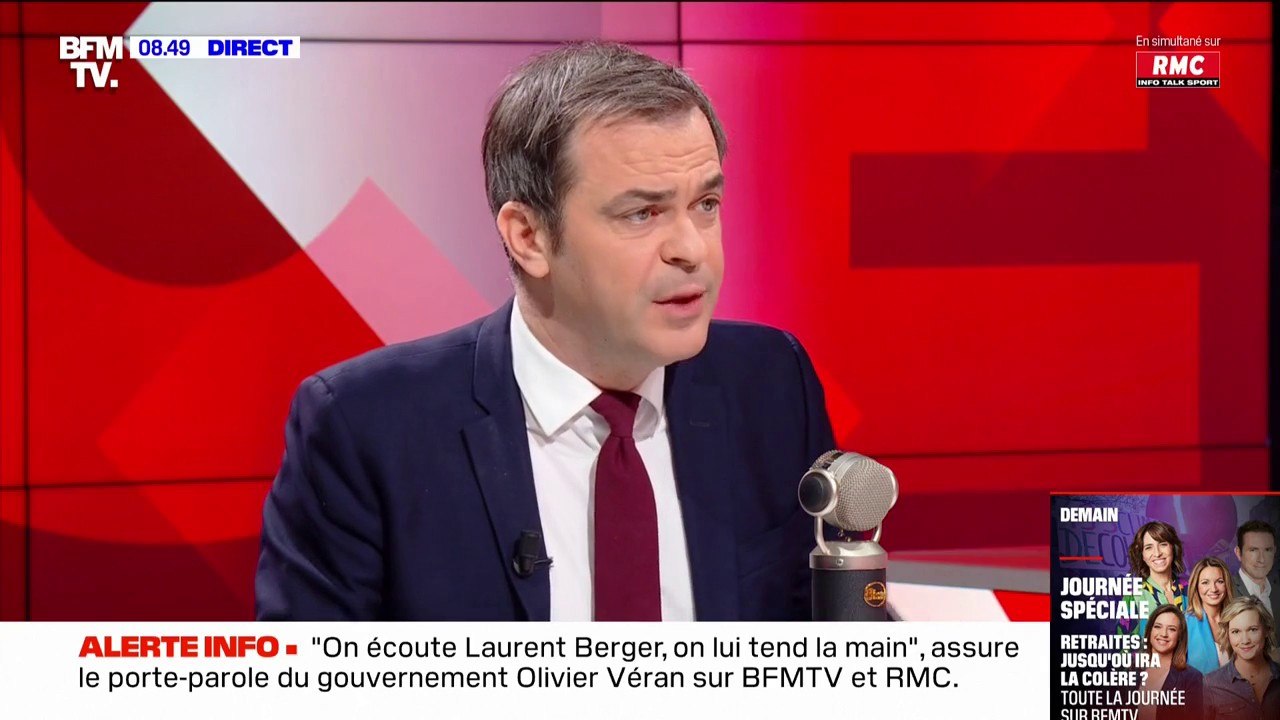 "On va y arriver": Olivier Véran veut croire au...