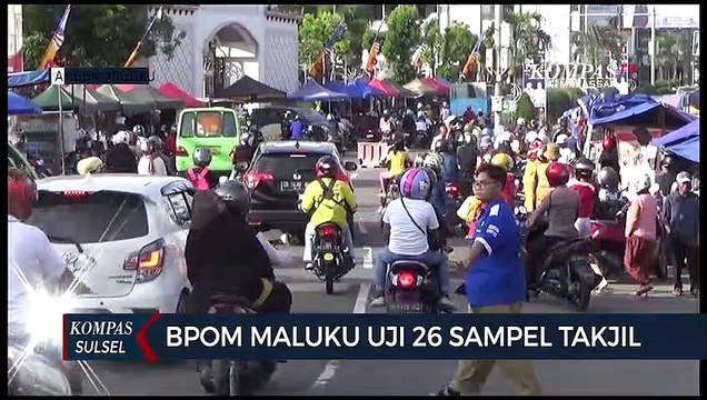 BPOM Maluku Uji 26 Sampel Takjil
