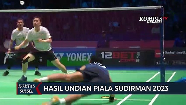 Hasil Undian Piala Sudirman 2023