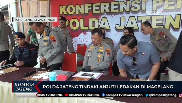 Polda Jawa Tengah Tindaklanjuti Ledakan di Magelang