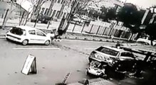 İstanbul'da silahlı laf atma kavgası kamerada: Dizinden vurulan genç ölümden saniyelerle kurtuldu
