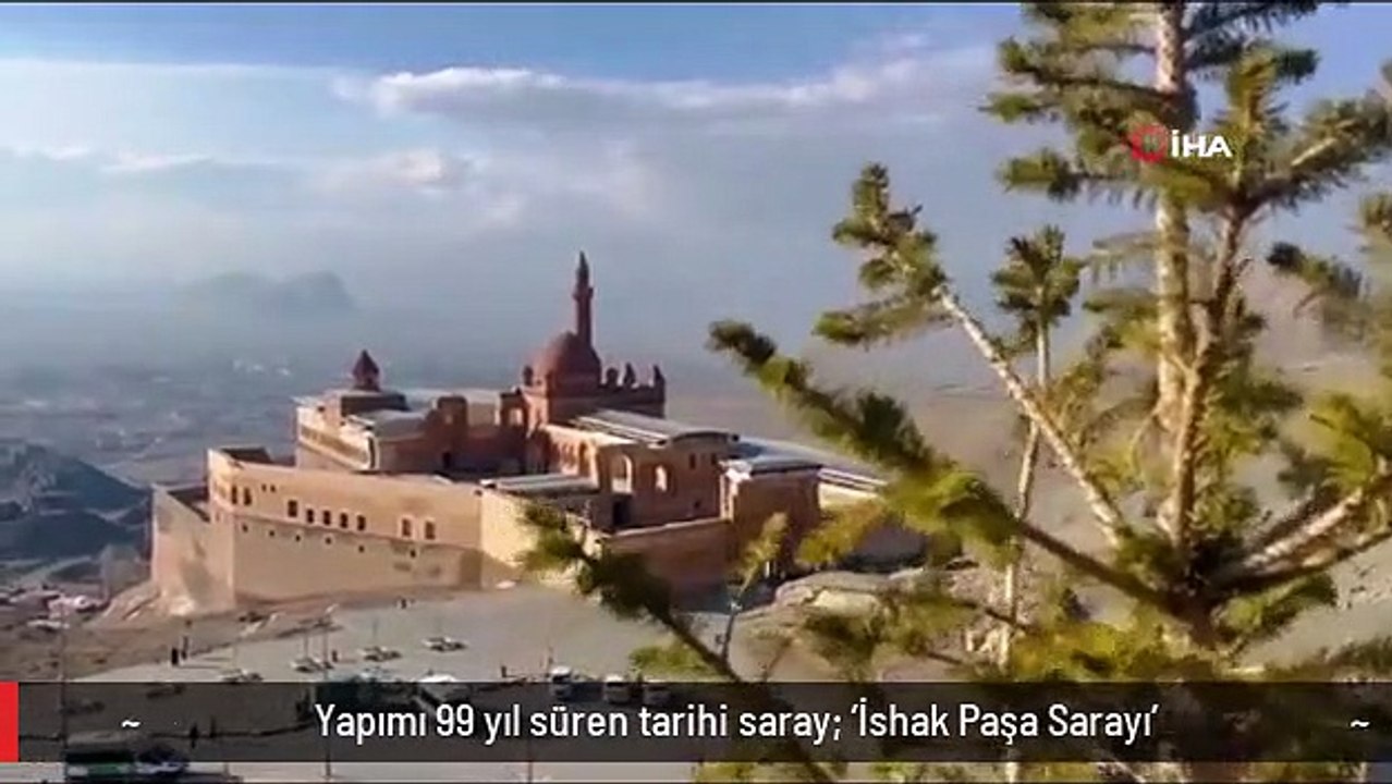 Yapımı 99 yıl süren tarihi saray: 'İshak Paşa Sarayı'