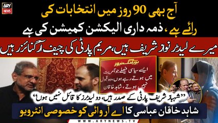 Shehbaz Sharif is Party's President, I am not convinced by two leaders", Shahid Khaqan