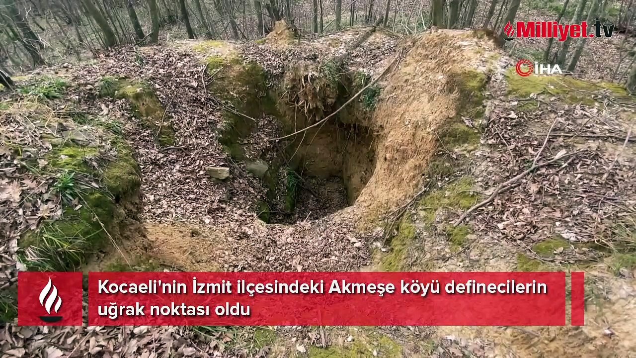 Define avcıları köyü köstebek yuvasına çevirdi