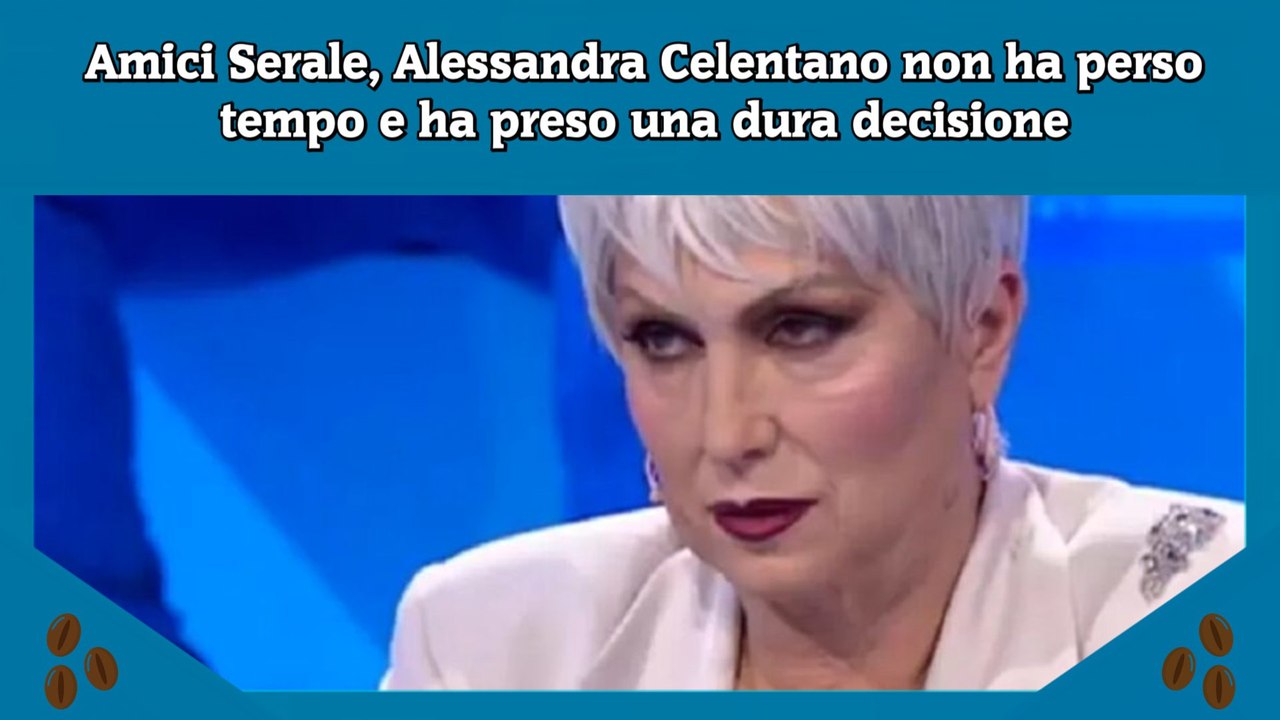 Amici Serale, Alessandra Celentano non ha perso...