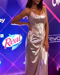 Bigboss Queen Priyanka Chaudhary  wearing slit cut dress set fire in  people's hearts