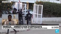 Sénégal - arrestation d'opposants : la société civile dénonce de trop nombreuses arrestations