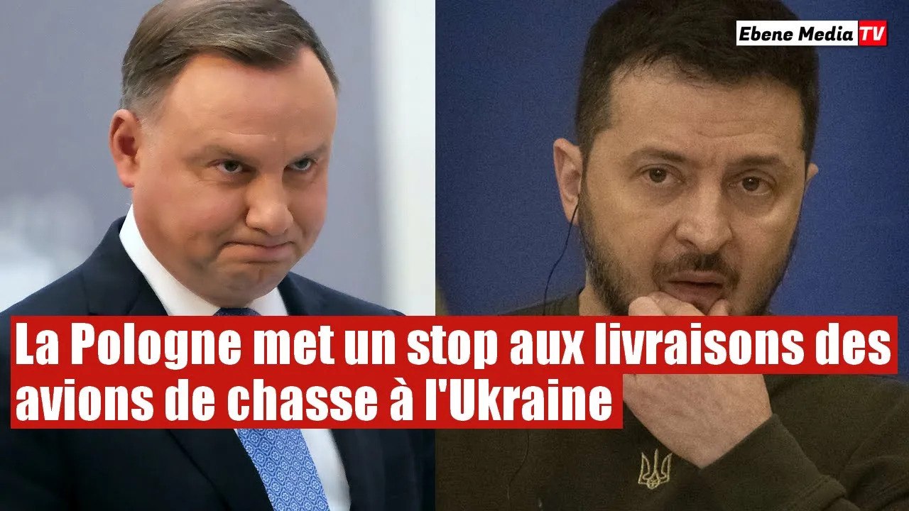 La Pologne met un stop aux livraisons d'avions de chasse à l'Ukraine