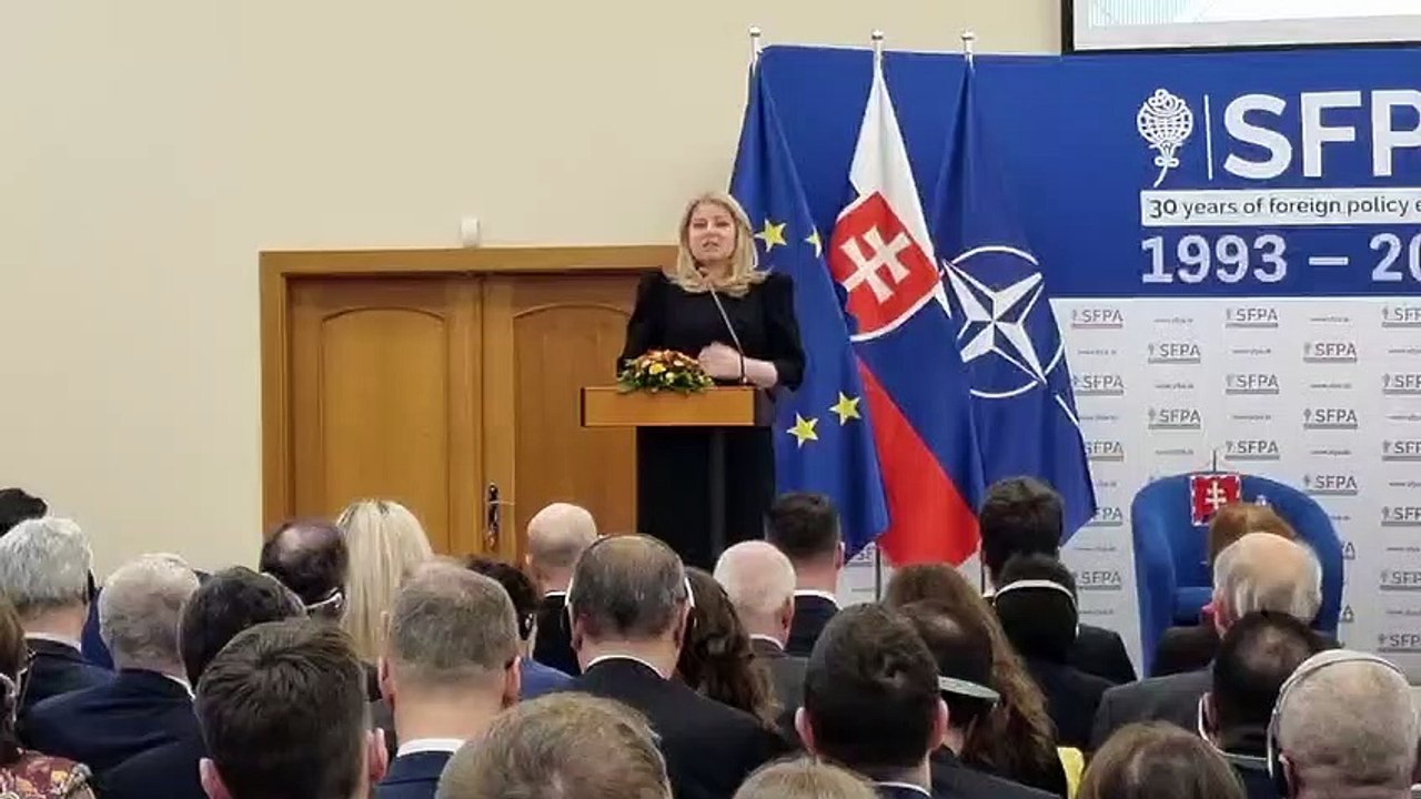 ZÁZNAM: Prezidentka: SR potrebuje udržať verejnú zhodu na tom, kam ako spoločnosť patrí
