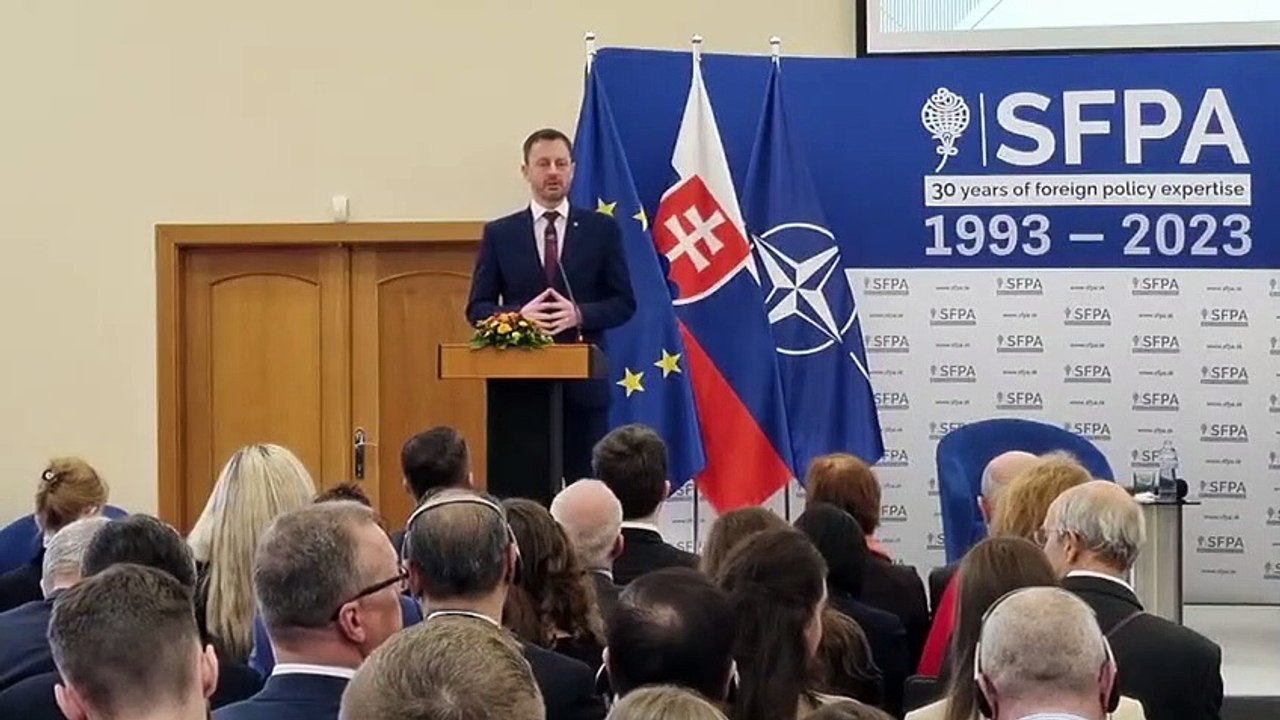 ZÁZNAM: Premiér: Slovensko patrí na západ geograficky, mentálne aj ekonomicky
