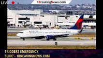 Man 'opens emergency door on Delta Airlines plane and triggers emergency