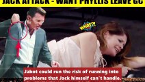 CBS Young And The Restless Spoilers Phyllis is attacked by Jack - Threatens her
