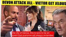 CBS Young And The Restless Spoilers Devon threatens Jill to stay away - or else