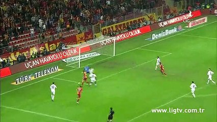 Galatasaray - Gaziantepspor Maç Özeti 30 Kasım 2012, Cuma