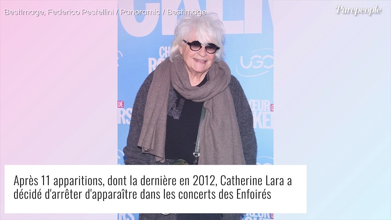 "De plus en plus ridicule..." : Catherine Lara et Les Enfoirés, elle se lâche et dévoile les raisons de son départ