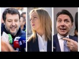 Sondaggi politici, scendono Fratelli d’Italia e M5s, Lega e Pd stabili