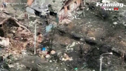 Kota Bakhmut bagaikan Kota Mati-Gedung-gedung hancur dan jenazah berserakan dimana-mana