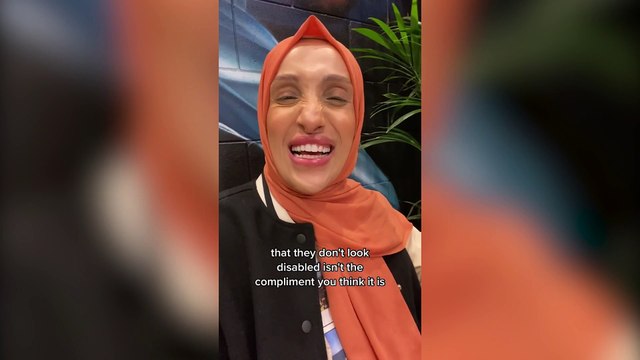 Woman with spinal bifida who had her legs amputated says strangers ask her if she was in a terror attack