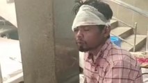 अशोकनगर: बाइक फिसलने से दो युवक घायल, चिकित्सालय में उपचार जारी