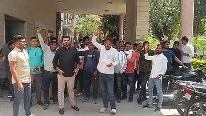 RSMSSB : राजस्थान कर्मचारी चयन बोर्ड पर बेरोजगारों का प्रदर्शन, उठाई कई मांगें